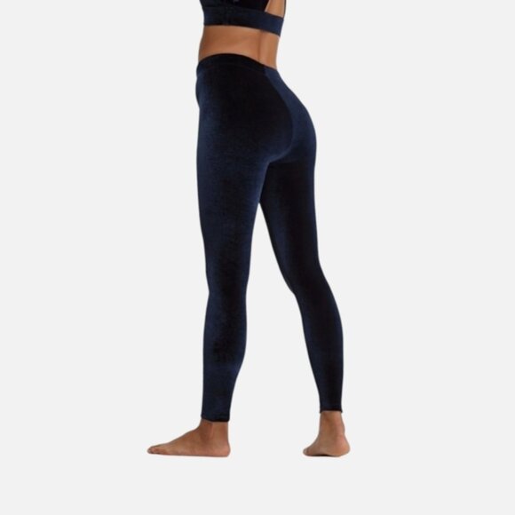 NEW Velvet Indigo High-Waisted Leggings - Picture 1 of 8